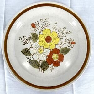 Vintage Old Brook Collection Stoneware Stonecreek Japan Dinner Plate